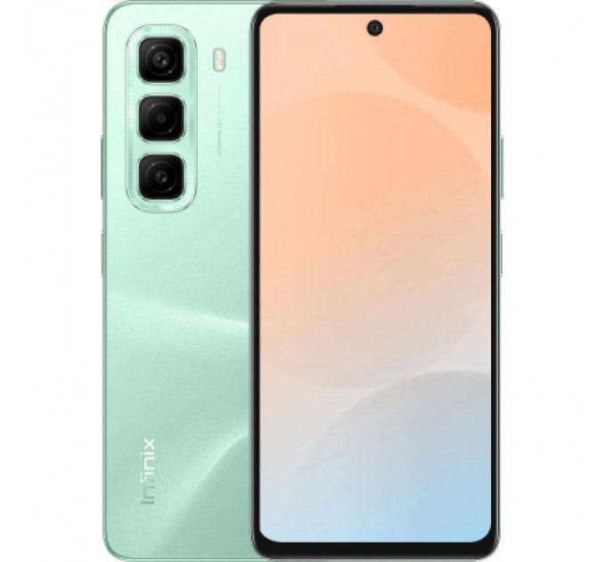 Infinix Мобільний телефон Infinix Hot 50 8/128Gb Sage Green (4894947052835)