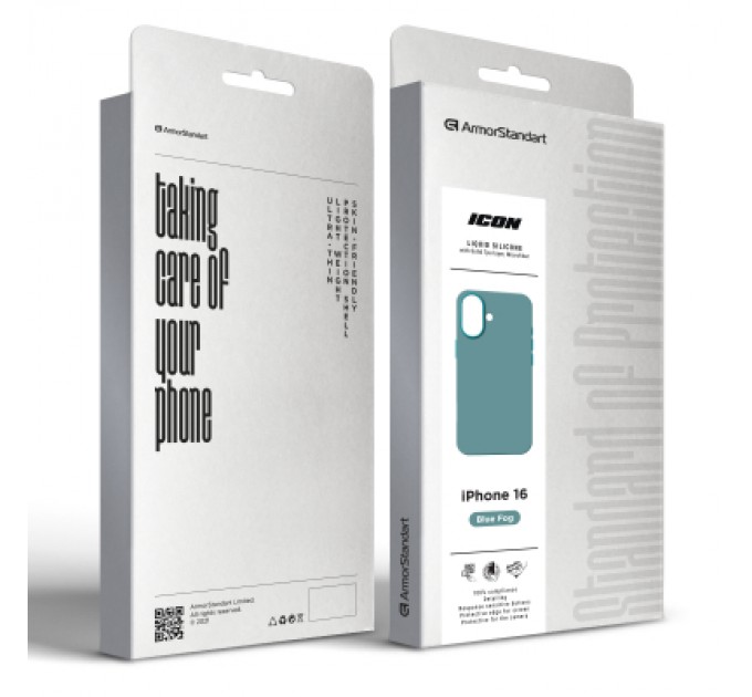 Armorstandart Чохол до мобільного телефона Armorstandart ICON2 Case Apple iPhone 16 Blue Fog (ARM79629)