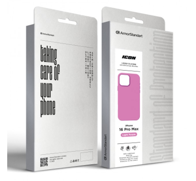 Armorstandart Чохол до мобільного телефона Armorstandart ICON2 Case Apple iPhone 16 Pro Max Light Purple (ARM79642)