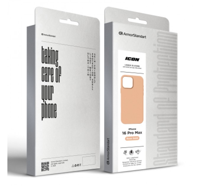 Armorstandart Чохол до мобільного телефона Armorstandart ICON2 Case Apple iPhone 16 Pro Max Rose Gold (ARM79641)