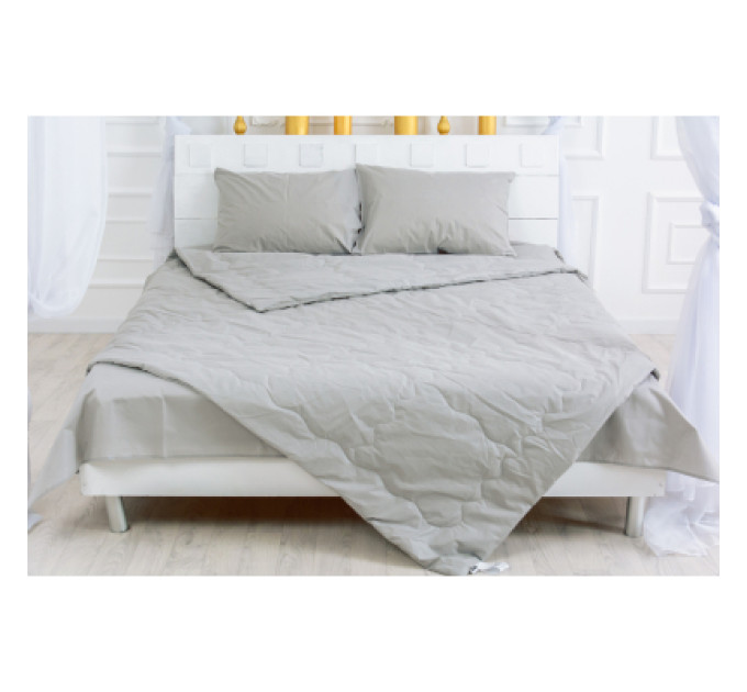 MirSon Ковдра MirSon Літня з евкаліптовим волокном №2400 Light Gray 172x205 (2200003033311)