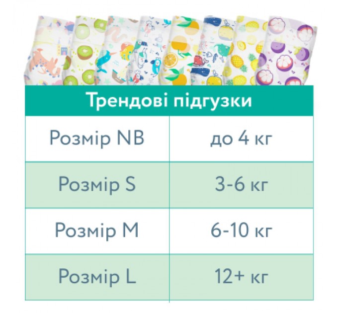 Offspring Підгузки Offspring Tangy Orange розмір NB до 4 кг 56 шт (DP-OI-FAT-NB56P-TGYORN)