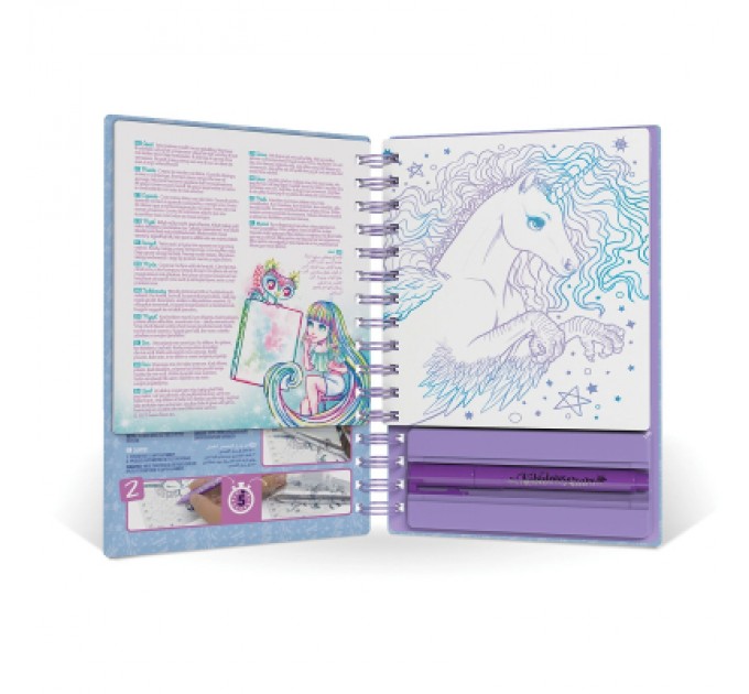 Nebulous Stars Набір для творчості Nebulous Stars Скетчбук Фантазійне мистецтво з фольги (11025)