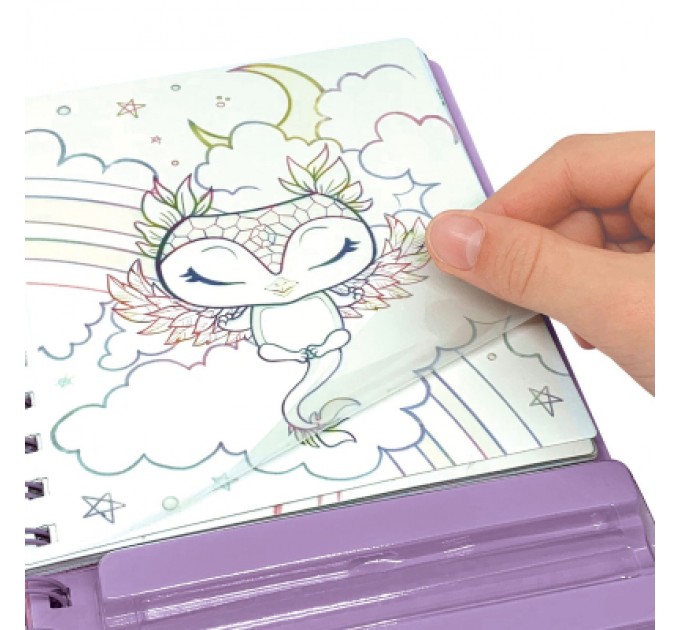 Nebulous Stars Набір для творчості Nebulous Stars Скетчбук Фантазійне мистецтво з фольги (11025)