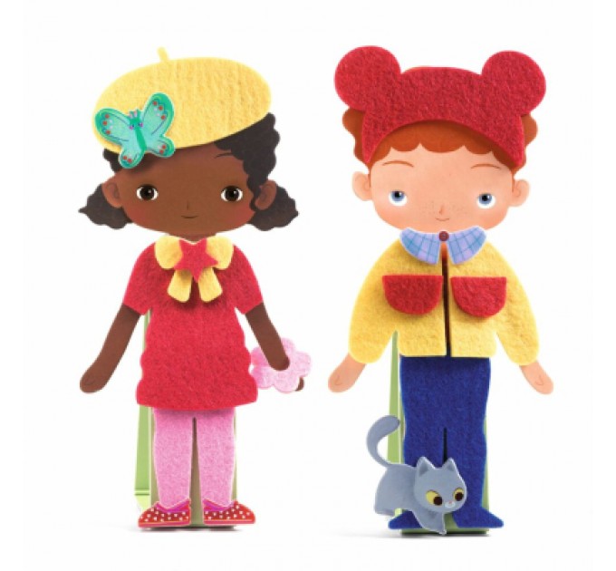 Djeco Набір для творчості Djeco М'яке вбрання (DJ00086)