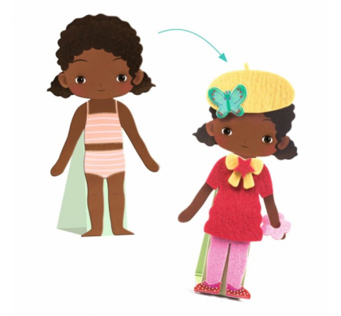 Djeco Набір для творчості Djeco М'яке вбрання (DJ00086)