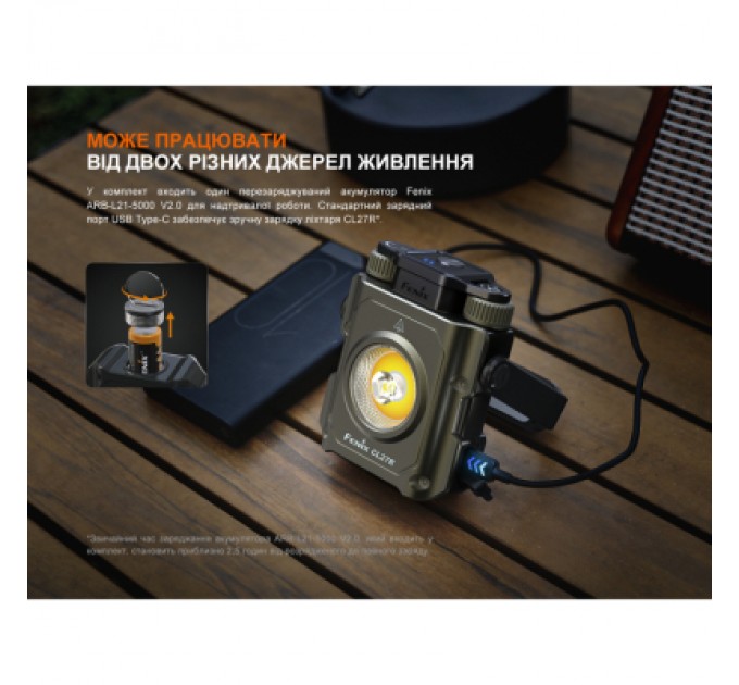 Fenix Ліхтар Fenix CL27R темно-блакитний (CL27R-Blue)