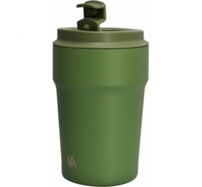 Line Art Термокружка Line Art Rhodes 380 мл оливковий (60022322LA-31)