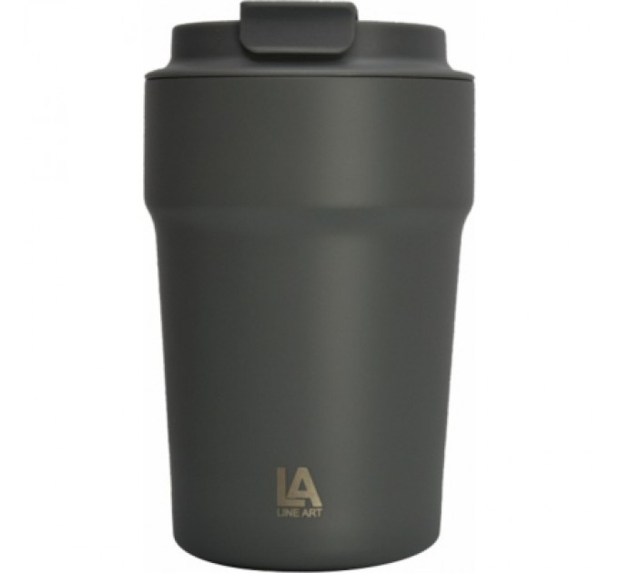 Line Art Термокружка Line Art Rhodes 380 мл сірий (60022322LA-07)