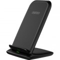 Choetech Зарядний пристрій Choetech 15W Fast Wireless Charging Stand 2coils black (T555-F-BK)