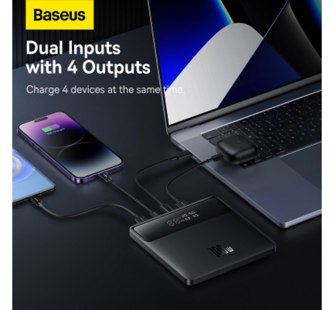 Baseus Батарея універсальна Baseus Blade 20000mAh 100W OE, black (PPBL000301)