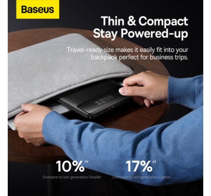 Baseus Батарея універсальна Baseus Blade 20000mAh 100W OE, black (PPBL000301)