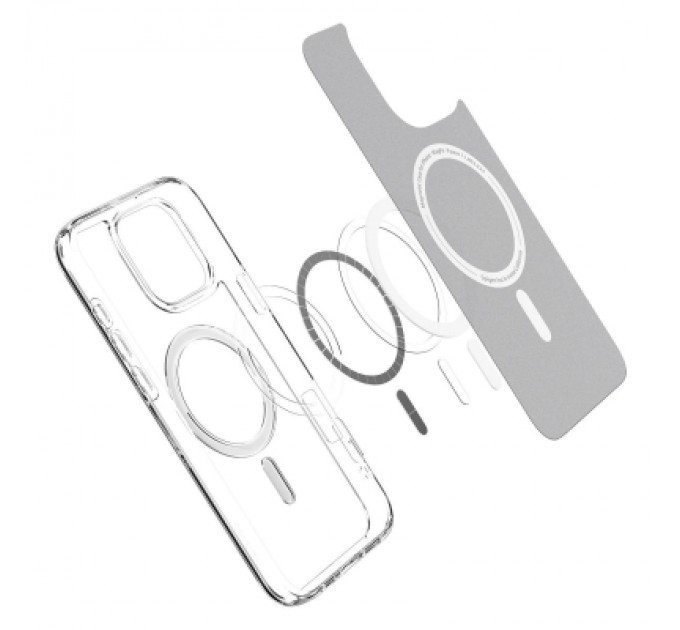 Spigen Чохол до мобільного телефона Spigen iPhone 16 Pro Ultra Hybrid MagFit White (ACS08129)