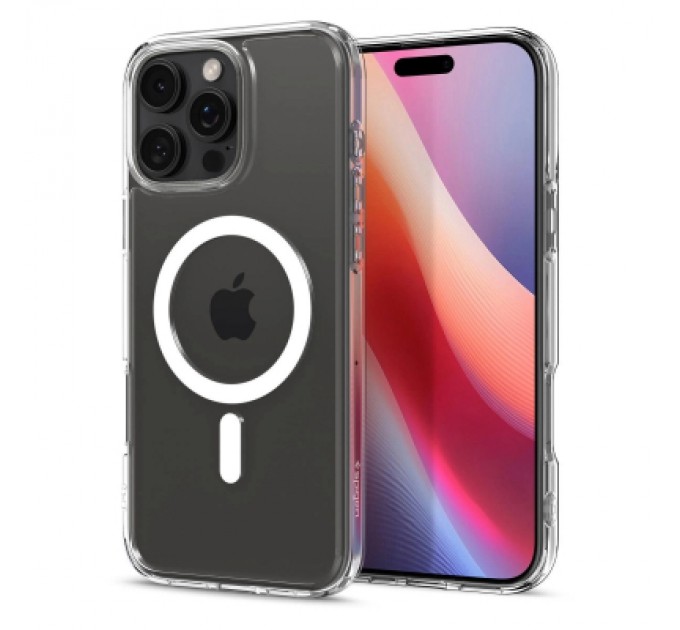 Spigen Чохол до мобільного телефона Spigen iPhone 16 Pro Ultra Hybrid MagFit White (ACS08129)