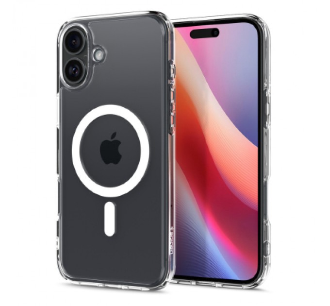 Spigen Чохол до мобільного телефона Spigen iPhone 16 Ultra Hybrid MagFit White (ACS08205)