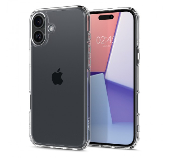 Spigen Чохол до мобільного телефона Spigen iPhone 16 Ultra Hybrid Crystal Clear (ACS08197)