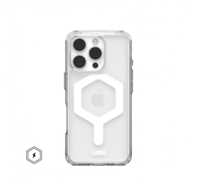 UAG Чохол до мобільного телефона UAG iPhone 16 Pro Plyo Magsafe Ice/White (114480114341)