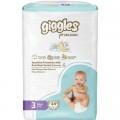 Giggles Підгузки Giggles Premium 3 Midi 4-9 кг 34 шт (8680131206896)