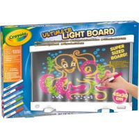 Набір для творчості Crayola Дошка для малювання з підсвічуванням у комплекті з фломастерами (74-7504-M)