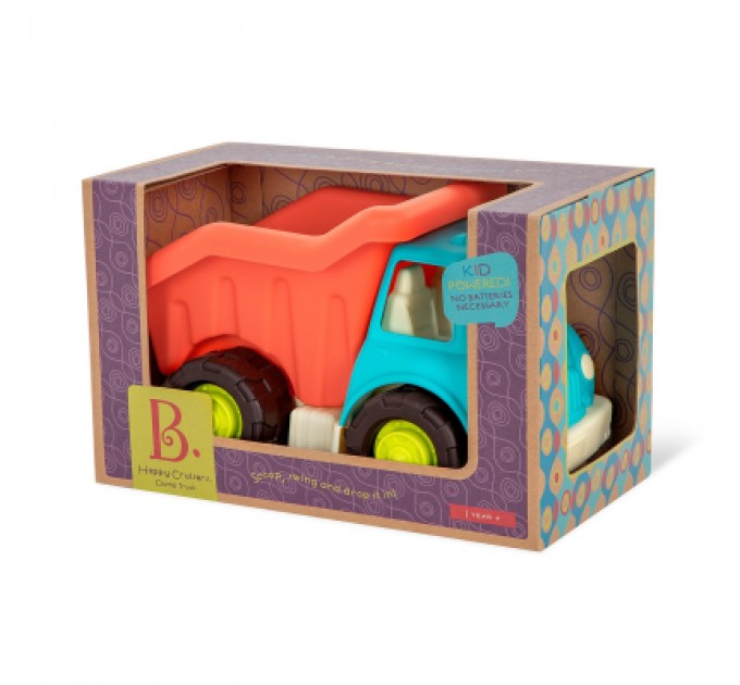 Battat Машина Battat Баттатомобіль Самоскид помаранч-море (BX1720Z)