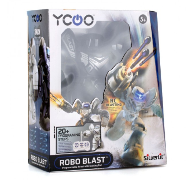 Silverlit Радіокерована іграшка Silverlit Робот Robo blast РК, 27MHz (МГц) (88098/1)