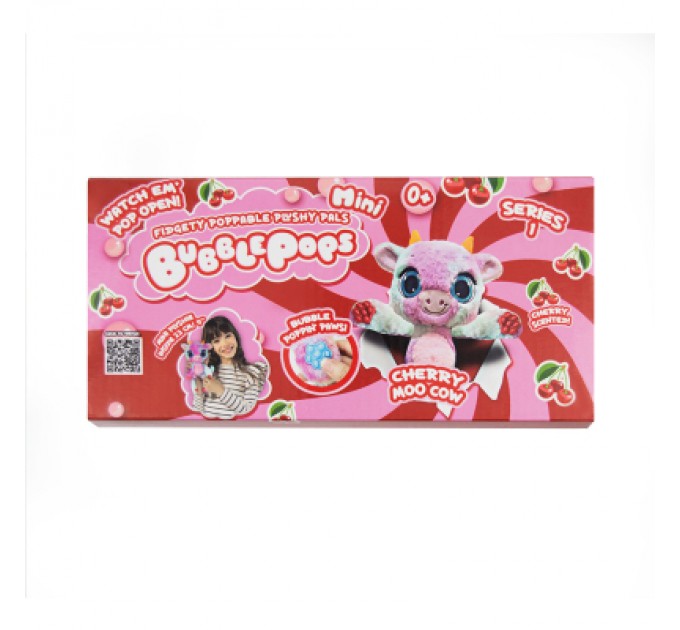 Bubble Pops М'яка іграшка Bubble Pops Вишнева корівка 20 см (2402005/10)