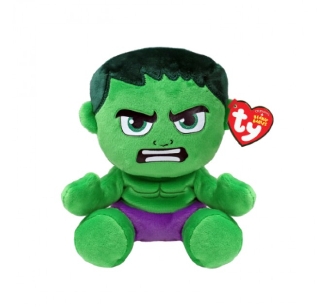Ty М'яка іграшка Ty Marvel Халк 15 см (44004)