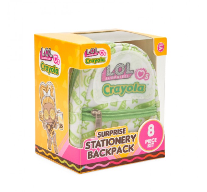 Crayola Набір для творчості Crayola Міні-рюкзак Зелений (35054-A)