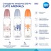 Canpol babies Пляшечка для годування Canpol babies Cute Animals стандартна 250 мл рожева рожев (11/841_pin)