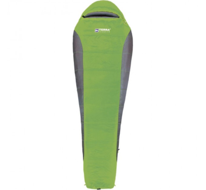 Terra Incognita Спальний мішок Terra Incognita Siesta Regular 300 Left Grey/Green (4823081505303)