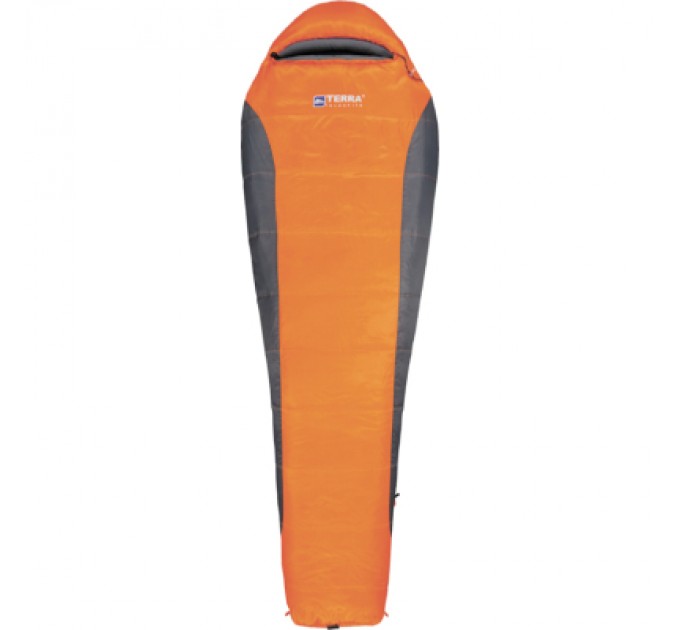 Terra Incognita Спальний мішок Terra Incognita Siesta Regular 300 Right Orange/Grey (4823081505358)