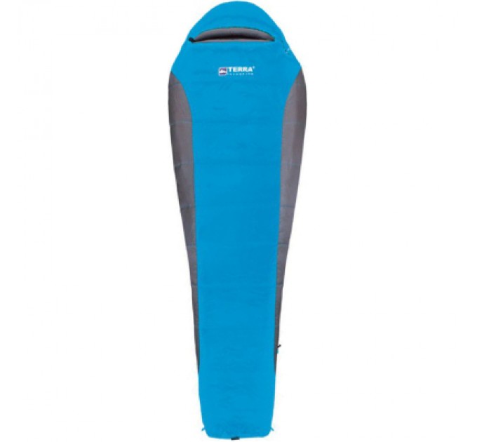 Terra Incognita Спальний мішок Terra Incognita Siesta Regular 300 Right Blue/Grey (4823081505334)