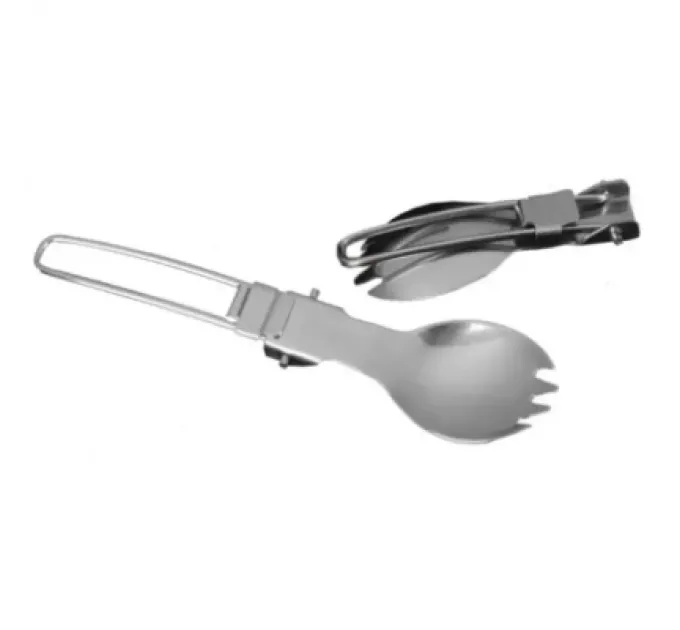 Tramp Ложка-виделка туристична Tramp складана металева (UTRC-042)