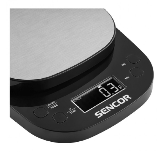 Sencor Ваги кухонні Sencor SKS0804BK