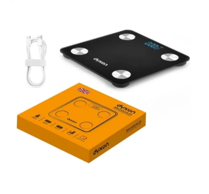 DYXON Ваги підлогові DYXON MEGASCALES 200 Black (DXNVGMGSCLS200B)