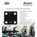 DYXON Ваги підлогові DYXON MEGASCALES 200 Black (DXNVGMGSCLS200B)