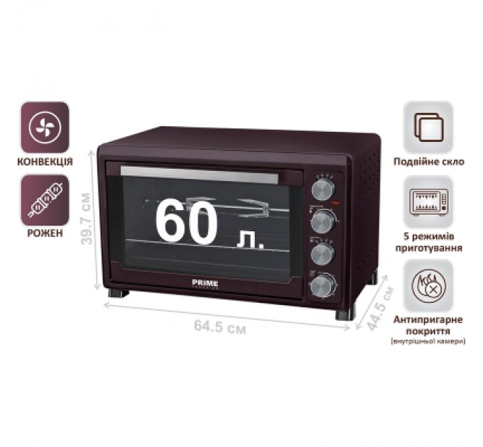 PRIME Technics Електропіч PRIME Technics PEO 62895 BR