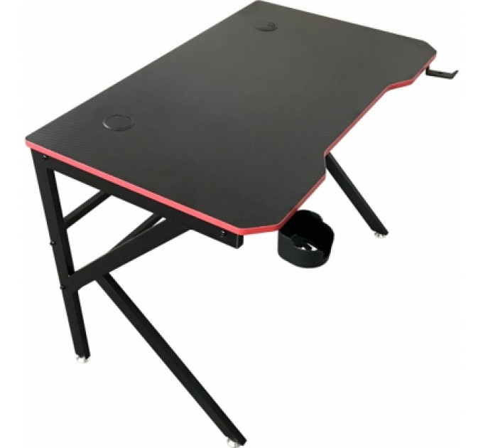 GT Racer Комп'ютерний стіл GT Racer T-1218 Black (T-1218 (120x60x73) Black)