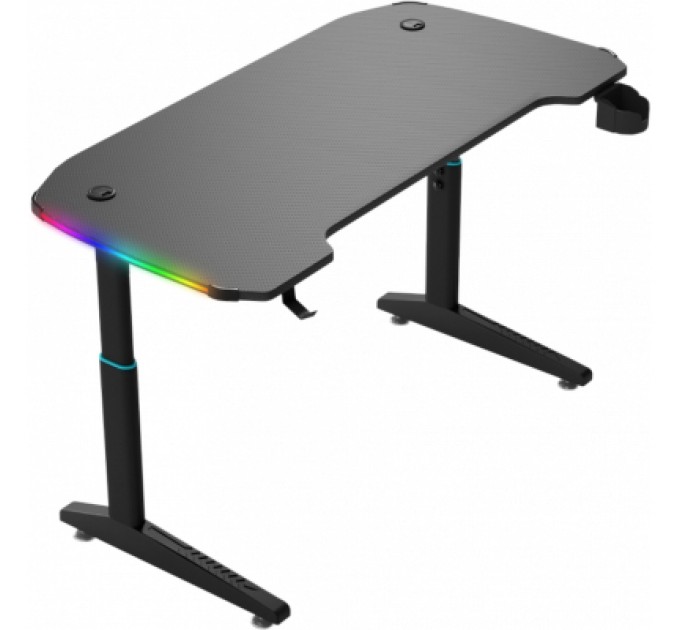 GT Racer Комп'ютерний стіл GT Racer T-1221 Black (T-1221 (120x60x71-79) Black)