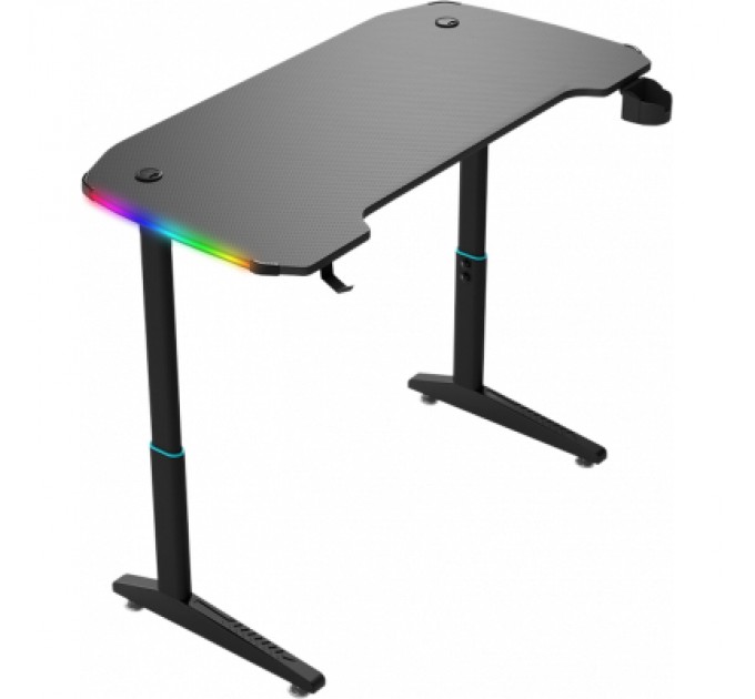 GT Racer Комп'ютерний стіл GT Racer T-1221 Black (T-1221 (120x60x71-79) Black)