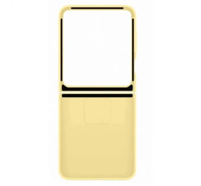 Samsung Чохол до мобільного телефона Samsung Silicone Cover with Ring Samsung Galaxy Flip 6 Yellow (EF-PF741TYEGUA)