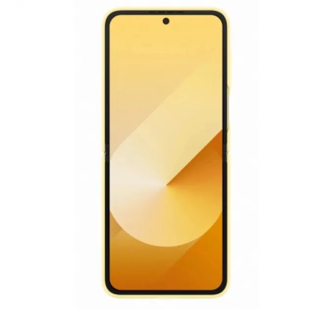 Samsung Чохол до мобільного телефона Samsung Silicone Cover with Ring Samsung Galaxy Flip 6 Yellow (EF-PF741TYEGUA)