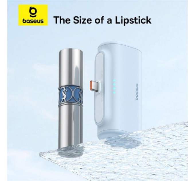 Baseus Батарея універсальна Baseus Compact 4900mAh 20W Lightning, Black (PPWC05I) (P10068304112-00)