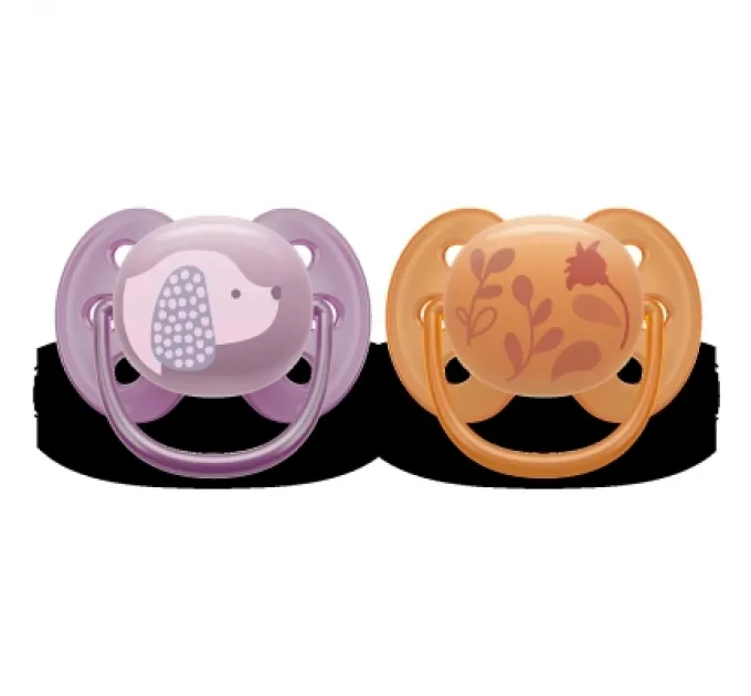 Philips AVENT Пустушка Philips AVENT Ultra Soft ультрам'яка 6-18 міс 2 шт (SCF091/18)