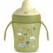 Suavinex Поїльник-непроливайка Suavinex Bear Family чашка з носиком, 200 мл,+6 міс. зелена (402643)