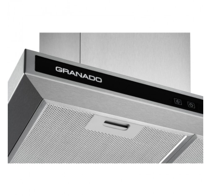 GRANADO Витяжка кухонна GRANADO Alcoba 1614-1200 inox black glass (GCH916471)