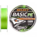 Select Шнур Select Basic PE 150m Light Green 0.14mm 15lb/6.8kg (1870.18.14)
