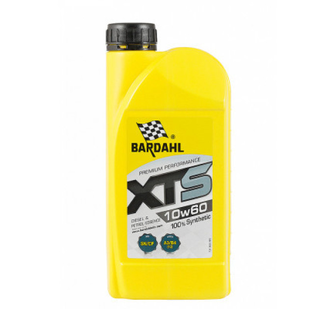 BARDAHL Моторна олива BARDAHL XTS 10W60 1л (36251)