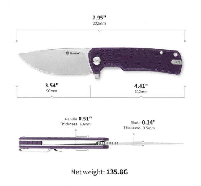 Ganzo Ніж Ganzo G769-PL