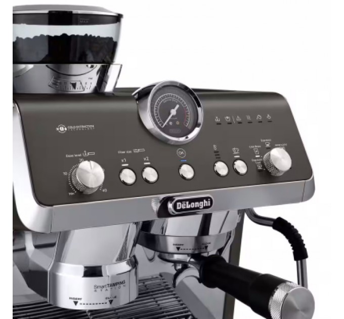 DeLonghi Ріжкова кавоварка еспресо DeLonghi EC 9555 BK